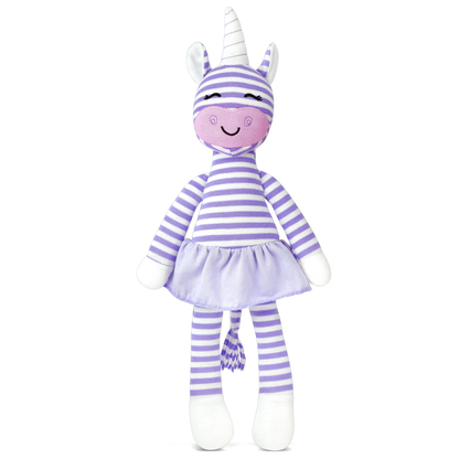 Organic Farm Buddies Plush Toy - Cupcake the Unicorn 14"