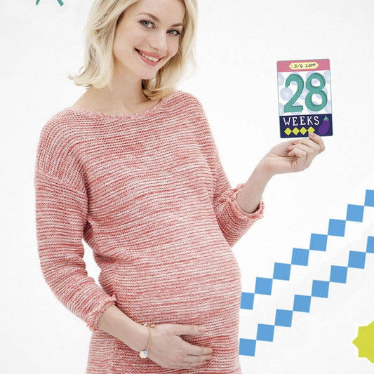 Milestone Pregnancy Cards (30 memorable cards)