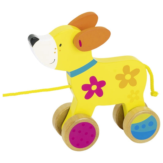 Goki Susibelle Wooden Pull-Along Animal (Dog)