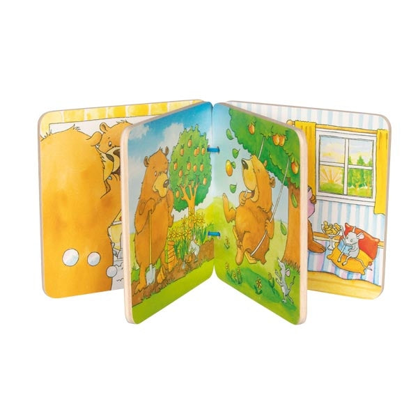 Goki Wooden Picture Book - Little Bear