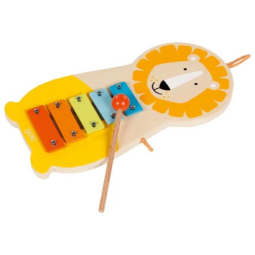 Goki Wooden Xylophone Music Lion