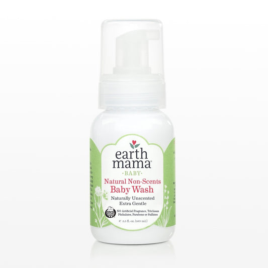 Earth Mama  Non-Scent Shampoo & Body Wash (160ml)