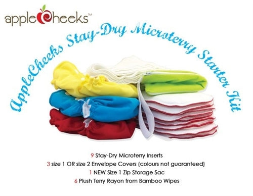 AppleCheeks Diaper Microterry Starter Kit