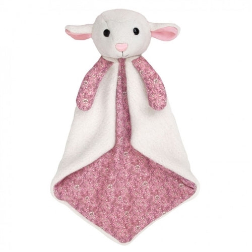 Apple Park Organic Patterned Blankie - Lamby