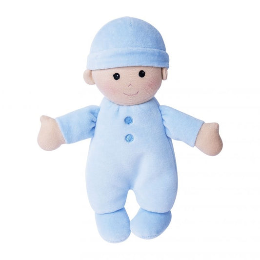 Apple Park Organic Baby First Doll - Blue