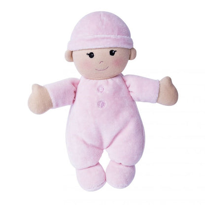 Apple Park Organic Baby First Doll - Pink
