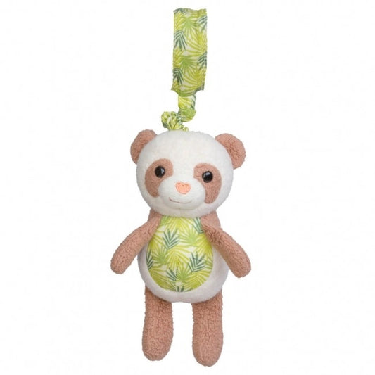 Apple Park Organic Cotton Stroller Toy - Panda