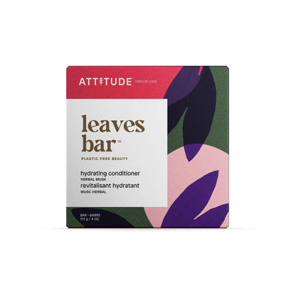 Attitude Plastic-free Leaves Bar - Hydrating Conditioner (Herbal Musk)