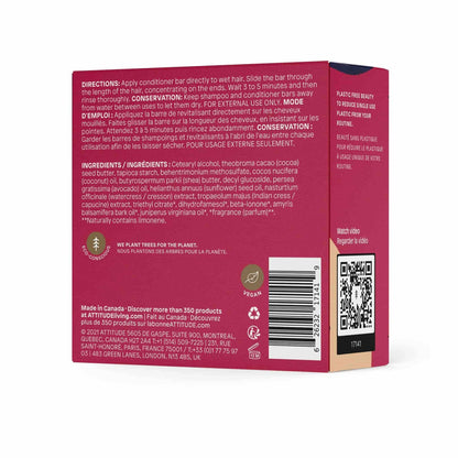 Attitude Plastic-free Leaves Bar - Nourishing Conditioner (Sandalwood)