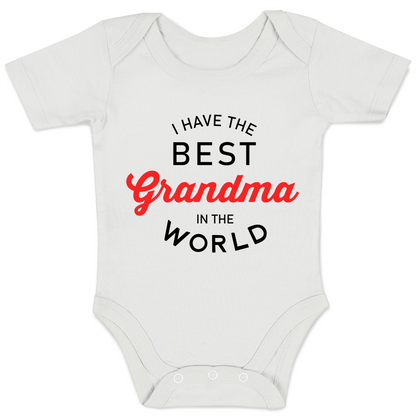 Endanzoo Organic Baby Bodysuit - Best Grandma In The World