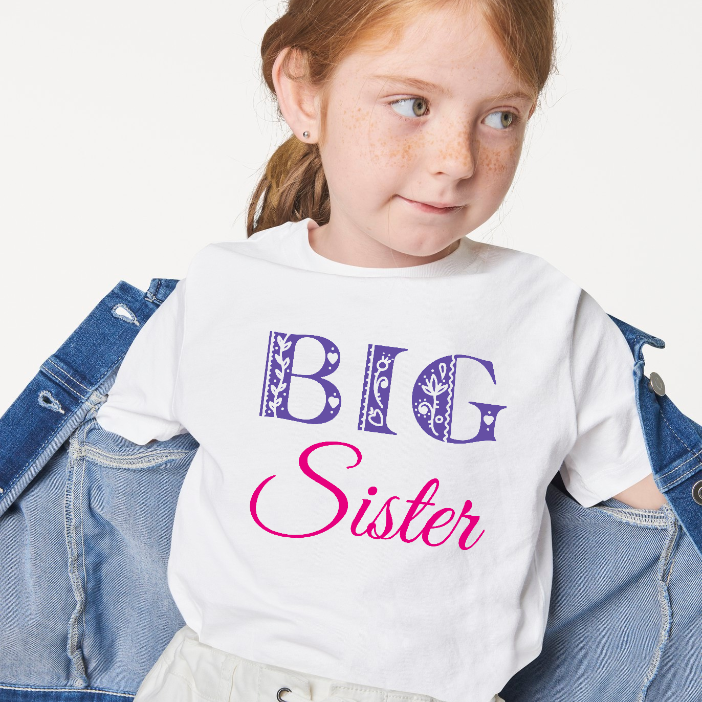 Big Sister Organic Kids Tee Shirt Baby Joy Canada
