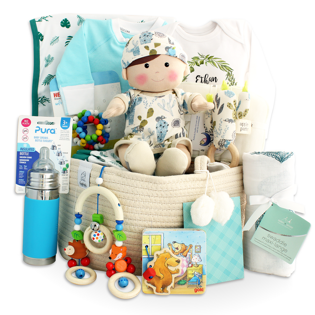Zeronto™ Personalized, Luxury & Organic Baby Gift Baskets Canada & USA