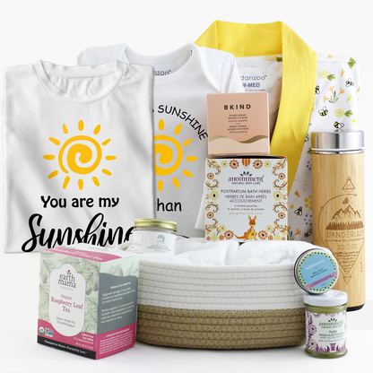 Zeronto Mom & Baby Gift Basket - Mommy's Sunshine