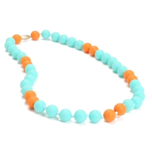 Chewbeads Silicone Waverly Necklace - Turquiose