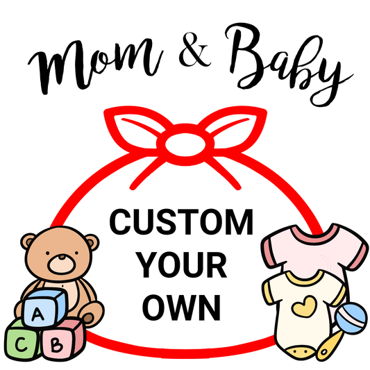 Mom & Baby Custom Baby Gift Basket