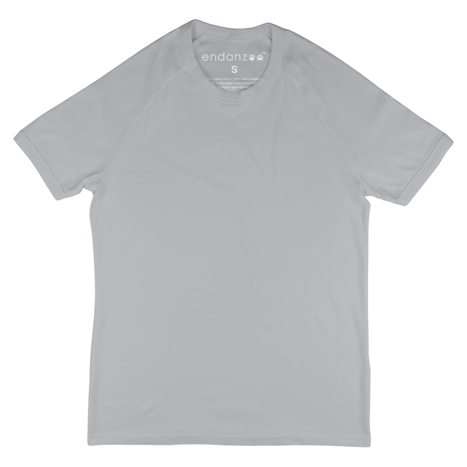 [Custom Text] Endanzoo Organic Men T-shirt for Dad - Short Sleeve