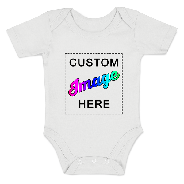 [Custom Image] Endanzoo Organic Baby Bodysuit Short Sleeves