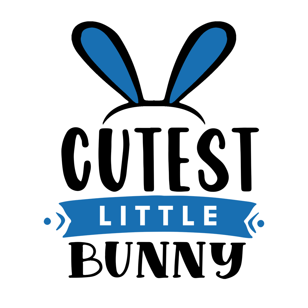 [Personalized] Cutest Little Bunny Boy - Organic Baby Bodysuit