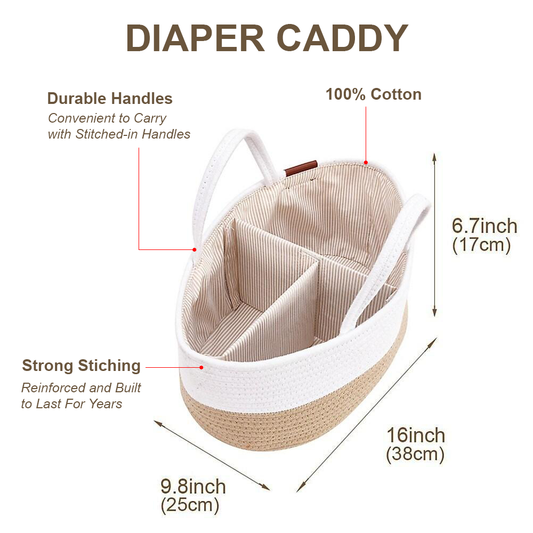 Decomomo Diaper Caddy (Large)