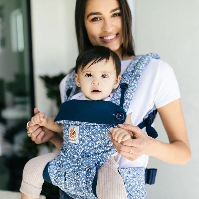 Ergobaby Four Position 360 carrier Batik Indigo Baby Joy Canada