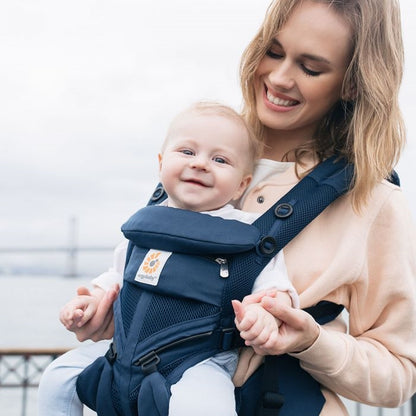 Ergobaby Omni 360 Baby Carrier - Cool Air Mesh (Midnight Blue)