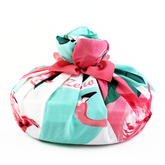 Cloth Wrapper - Pink Flamingo