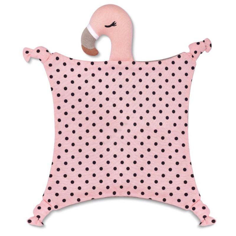 Organic Farm Buddies - Franny Flamingo Blankie