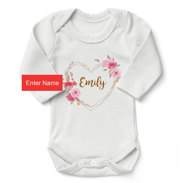 Endanzoo Organic Baby Girl Gift Set -Floral Love