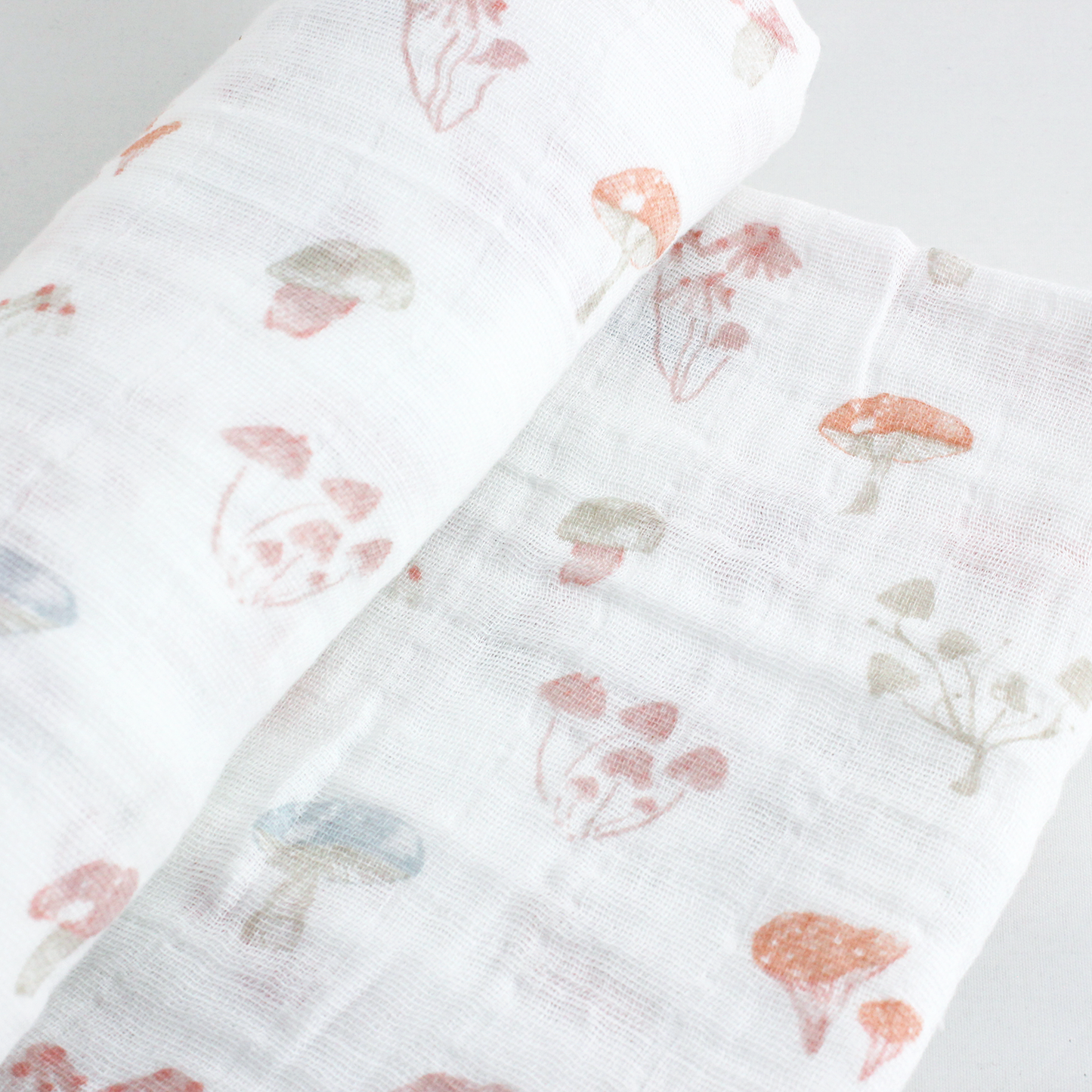 Aden Anais Organic Swaddle - Earthly - Mushrooms