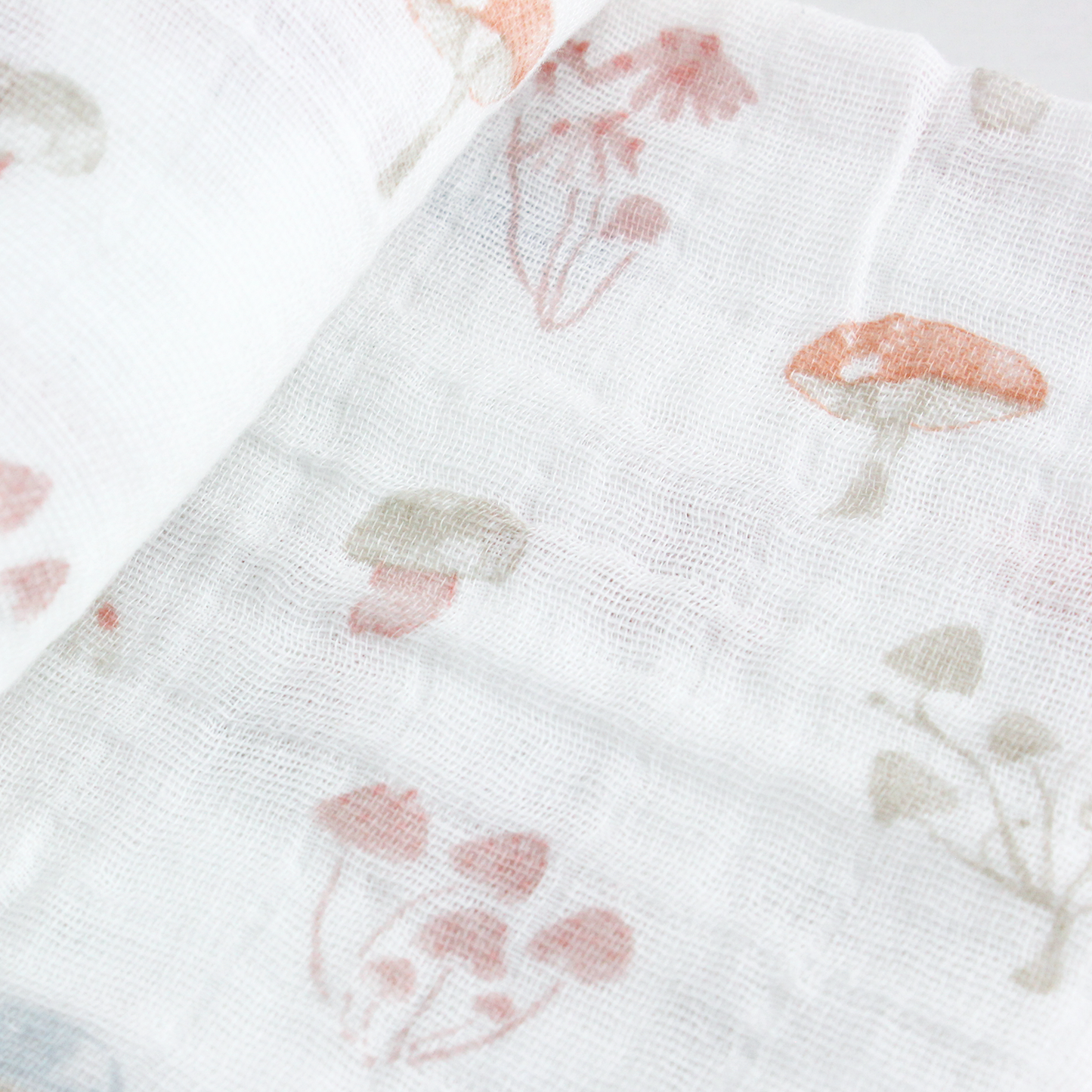 Aden Anais Organic Swaddle - Earthly - Mushrooms