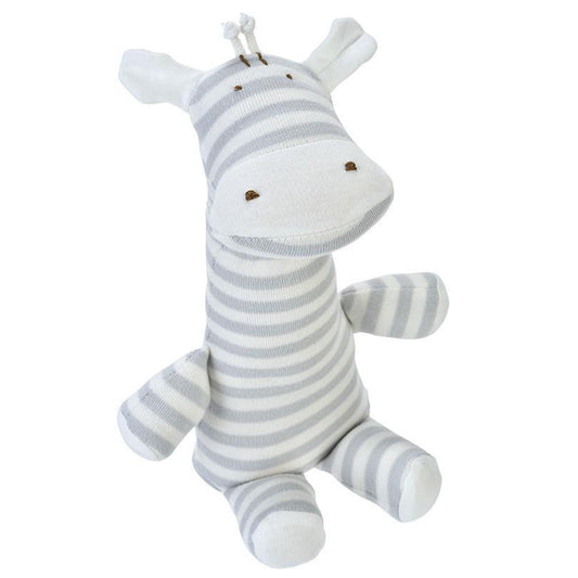 Under The Nile Organic Cotton Plush Toy Lovey - Giraffe (8 inches)
