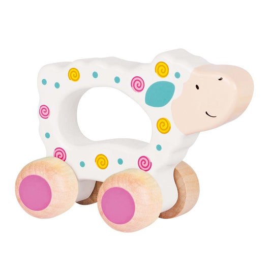 Goki Susibelle Wooden Push-Along Animal (Sheep)