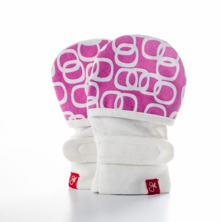 Goumikids Organic Baby Mittens -Tiny Terry Bubble