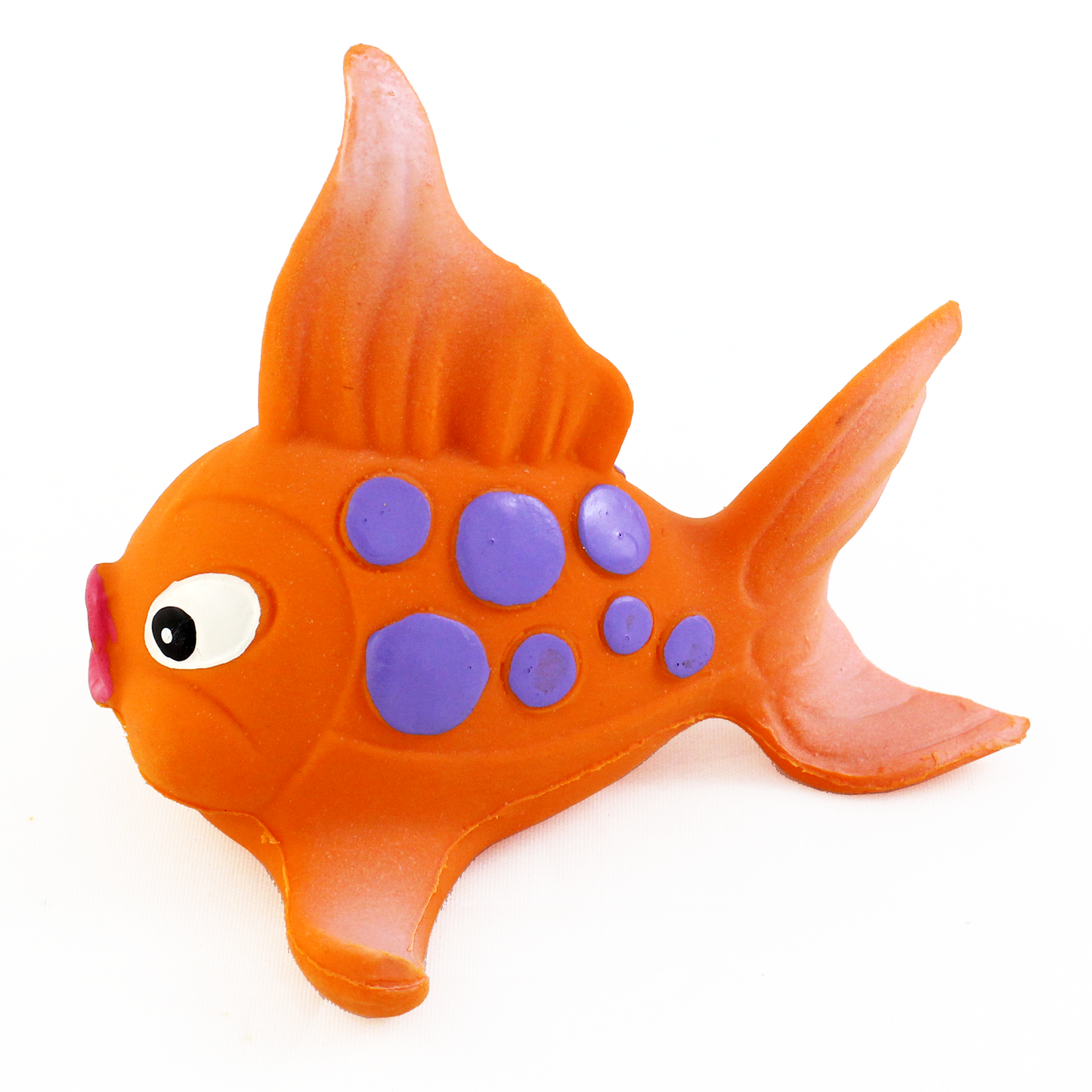 Lanco Natural Rubber Bath Toy - Goldfish Ora (Hermetic Design)