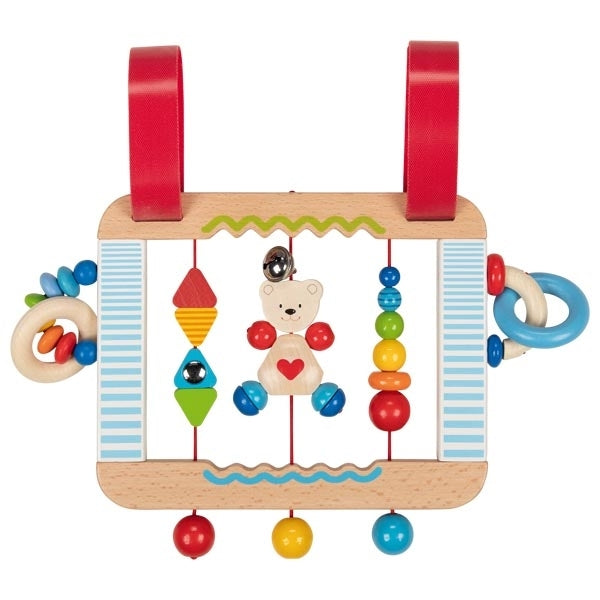 Heimess Wooden Activity Board - Bear with Heart