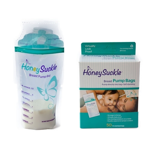 Honeysuckle Breast Pump Storage Bags (25 count)