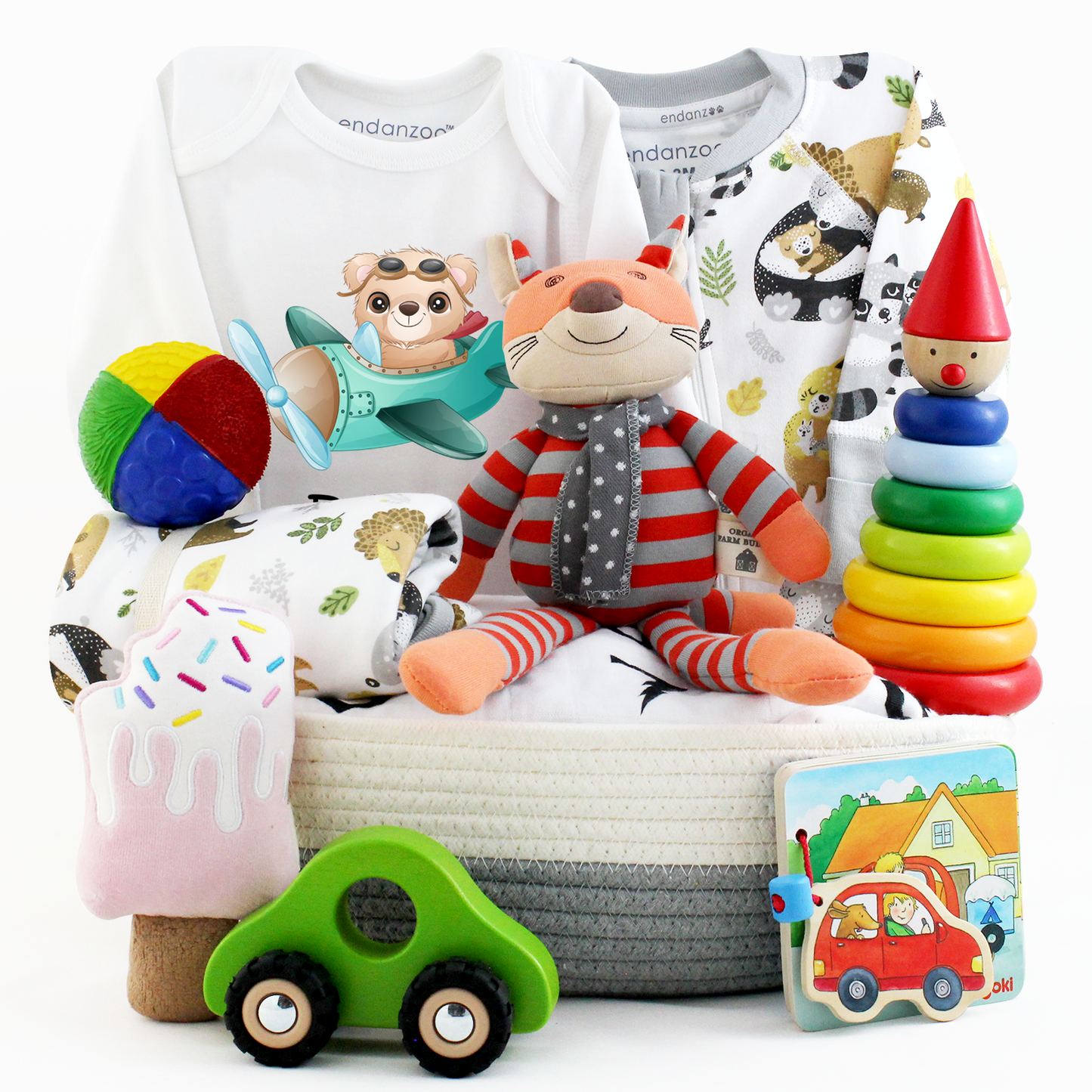 Zeronto Baby Gift Basket - Baby's First Holiday