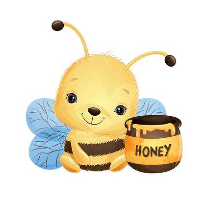 [Personalized] Endanzoo Organic Baby Bodysuit - Honey Bee