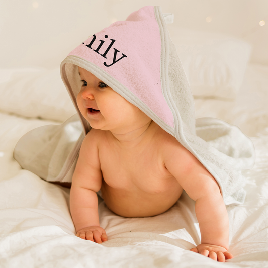 Personalized Baby Gifts-Elegant Baby Bath Wrap