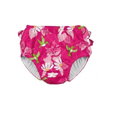 Iplay Ultimate Snap Swim Diaper - Fuchsia Hummingbird
