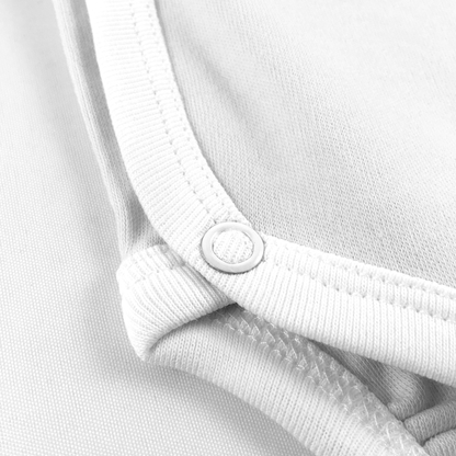 Endanzoo Organic Short Sleeve Kimono Onesie - Grey