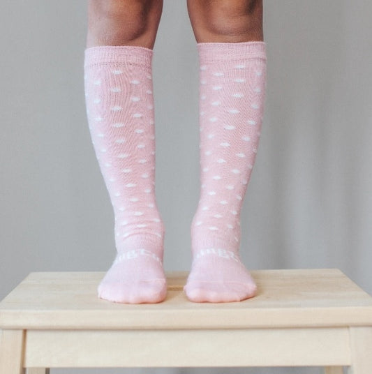 Lamington Merino Wool Knee High Natural Socks - Wish