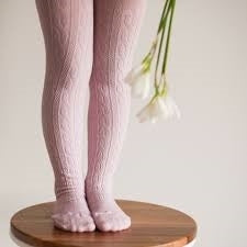 Lamington Merino Wool Tights - Ballerina