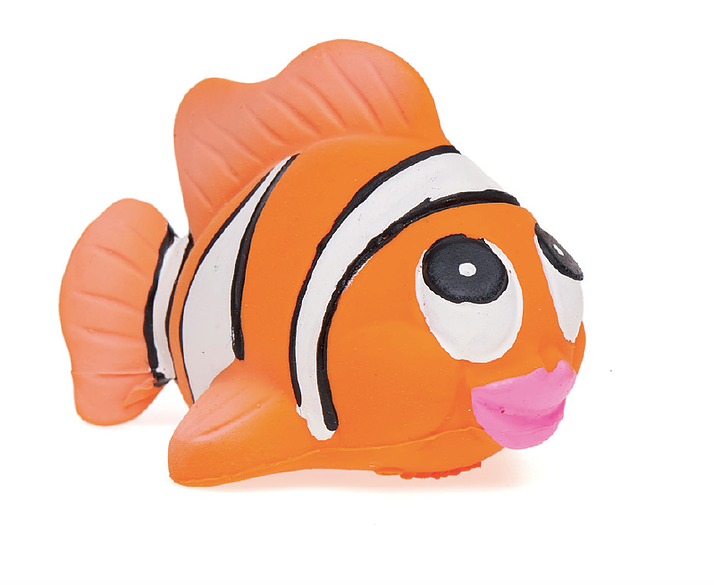 Lanco Natural Rubber Bath Toy - Clownfish Pili – Baby Joy Canada