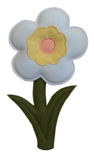 Loveable Creations Felt Wall Decorations - White Flower