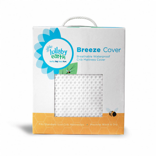 Lullaby Earth Breeze Crib Mattress Cover (White)