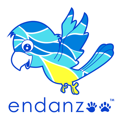 Endanzoo Organic Onesie - Macaw Bird Against Odds