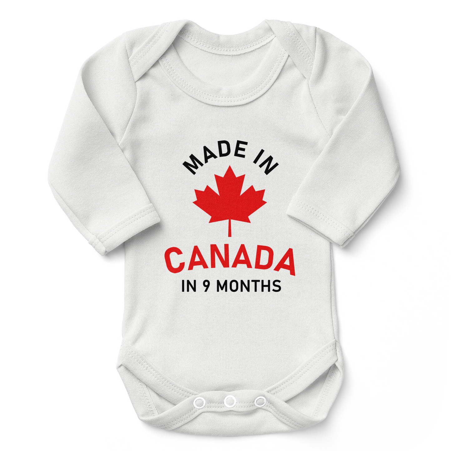 Endanzoo Organic Baby Bodysuit - Made in Canada in 9 Months