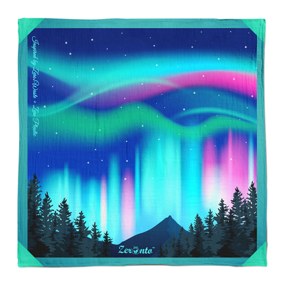 Cloth Wrapper - Spectacular Northern Lights (90 x 90 cm)