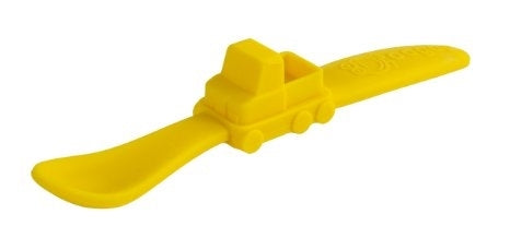 Oogaa Silicone Truck Spoons - Yellow